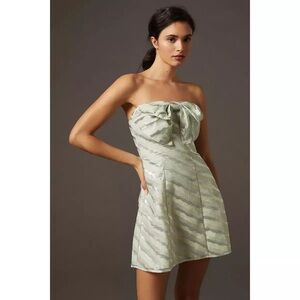 Bow-Tie Tube Sleeveless Mini Dress Eva Franco